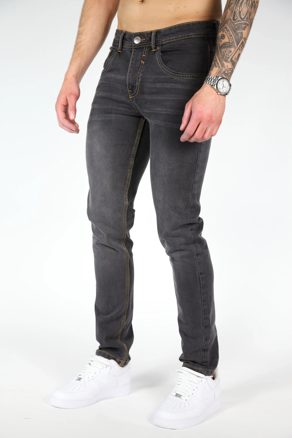 Jeans Dino Antraciet