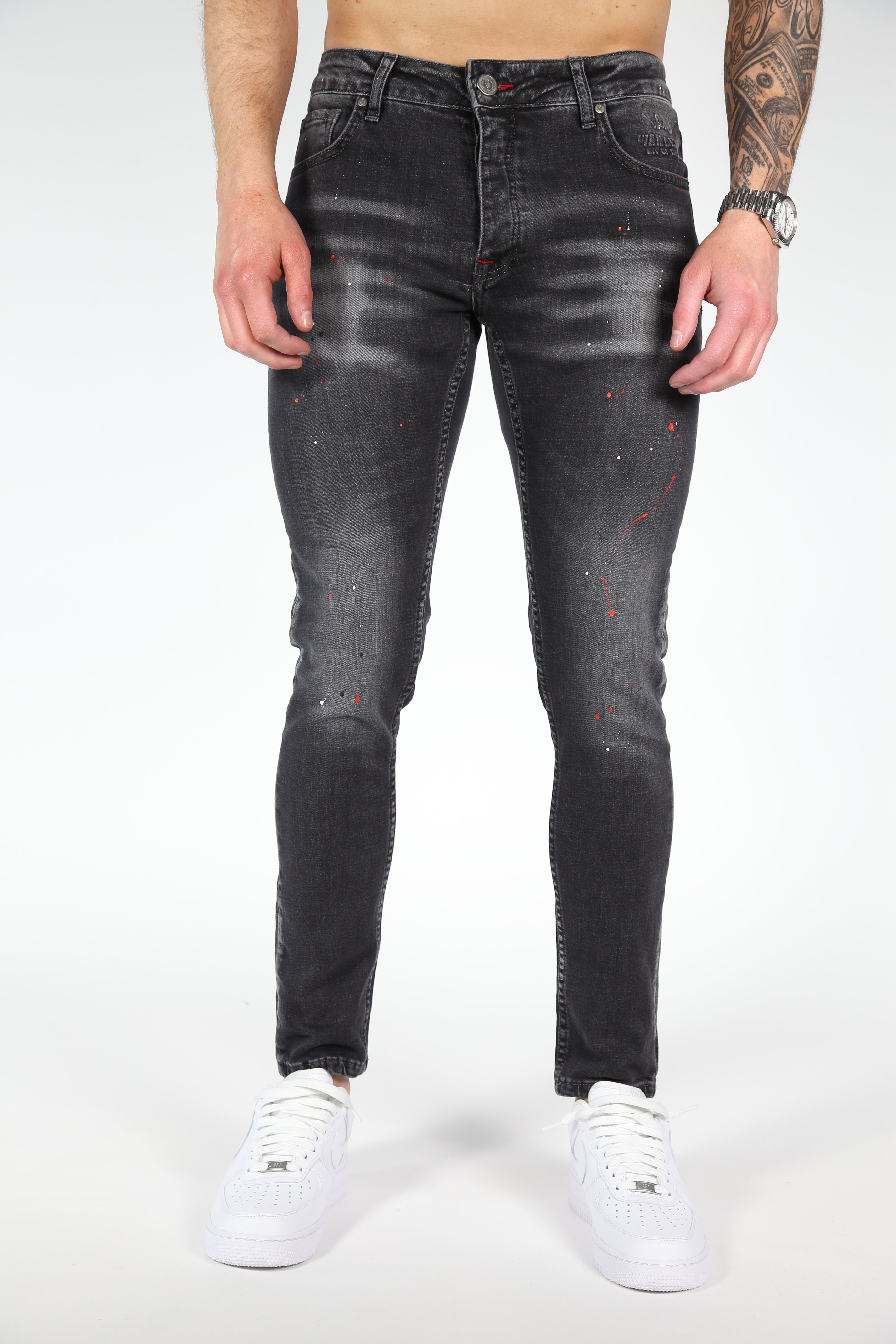Jeans Splash Vito Antraciet
