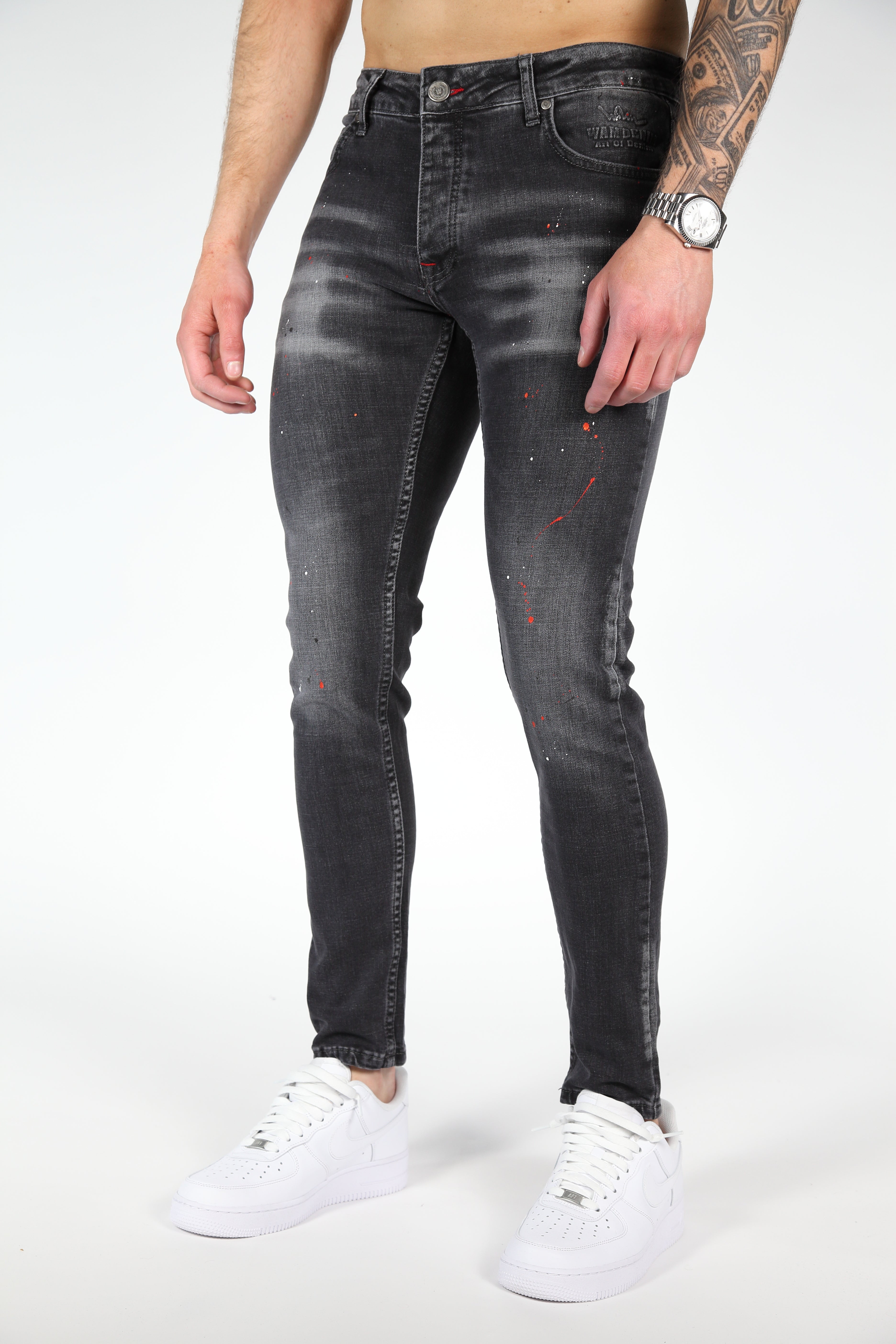 Jeans Splash Vito Antraciet