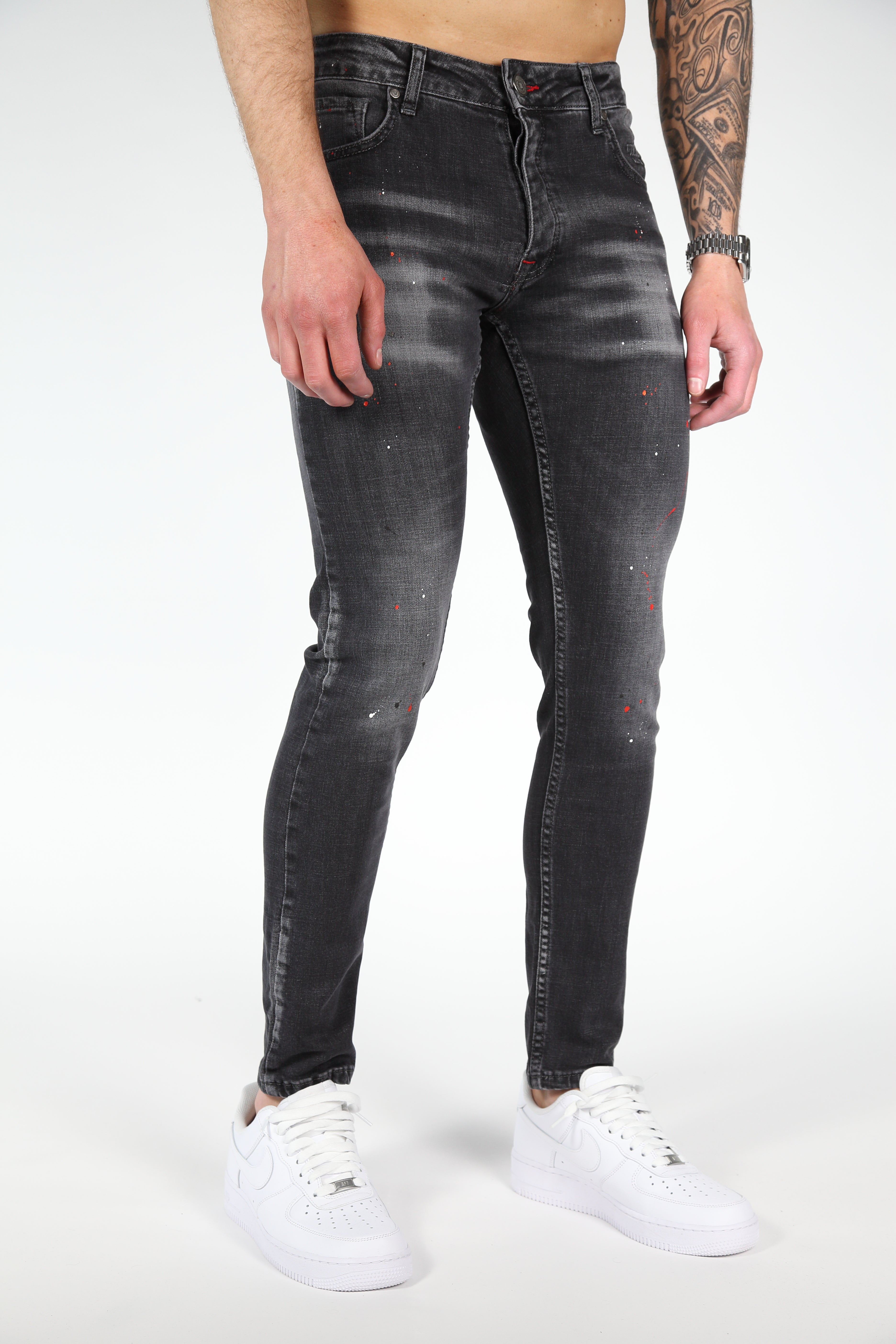 Jeans Splash Vito Antraciet