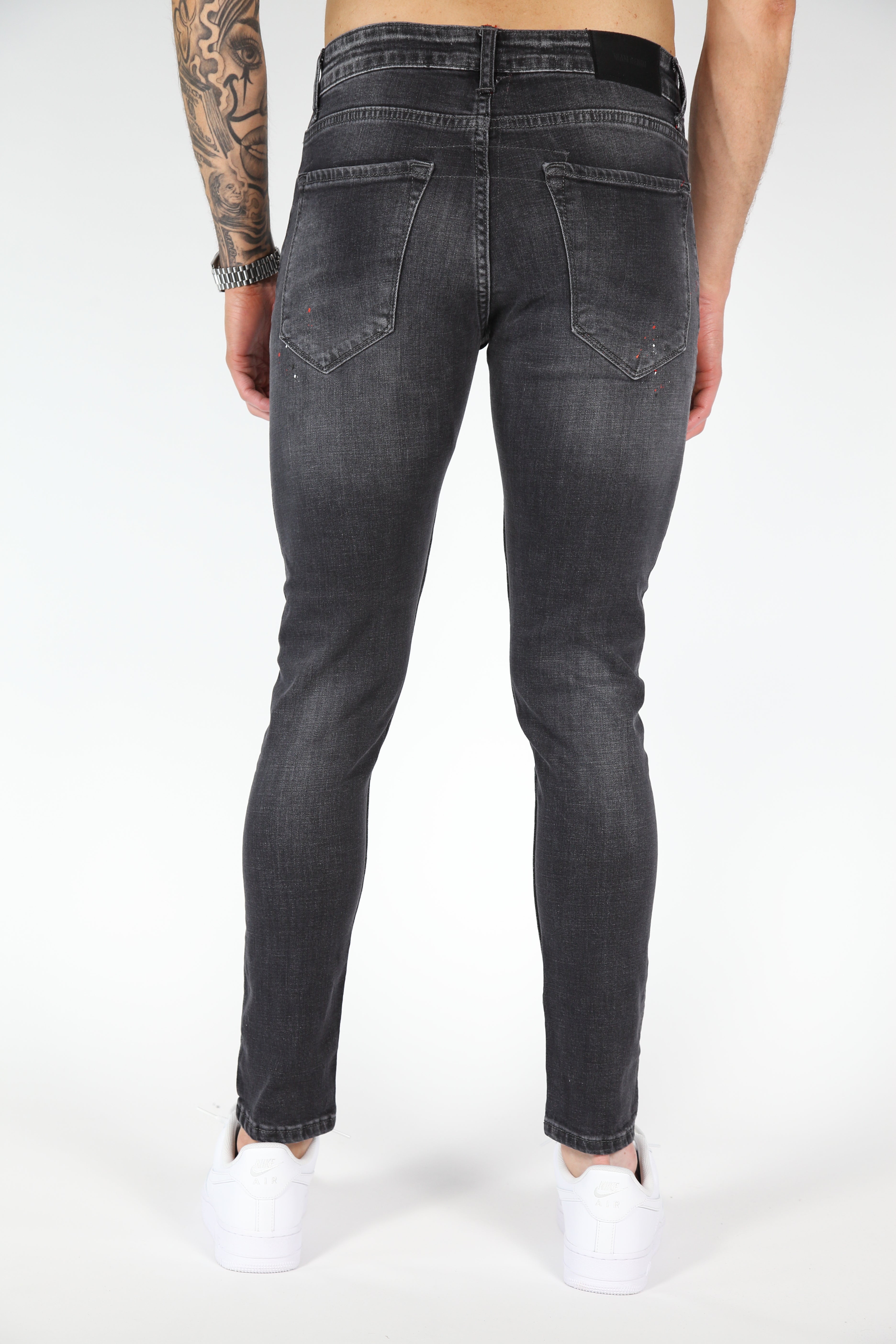 Jeans Splash Vito Antraciet