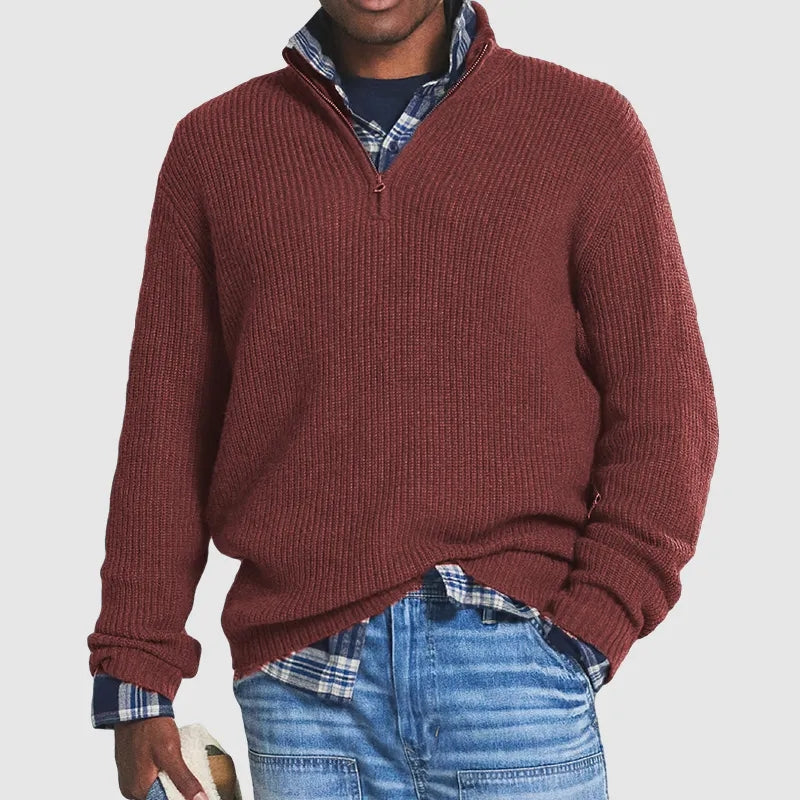 Herentrui Pullover in Kleurenmix
