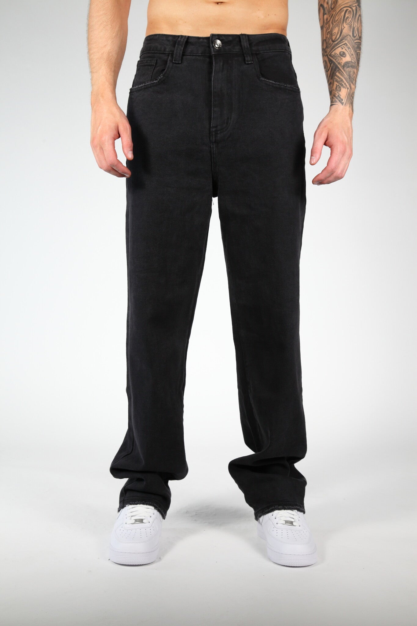 Baggy Jeans Zwart New York