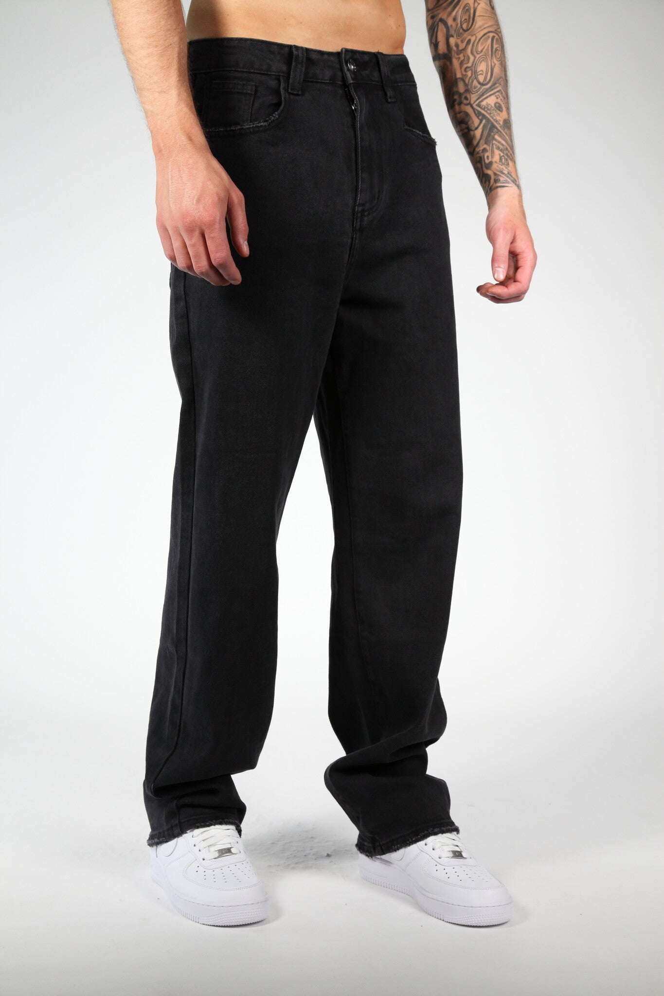 Baggy Jeans Zwart New York