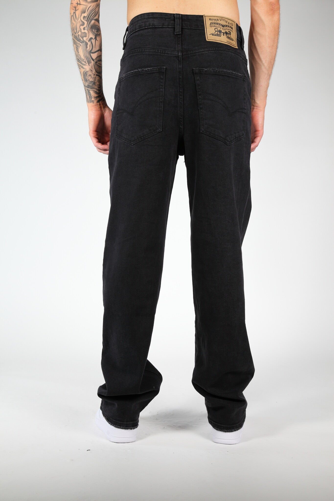 Baggy Jeans Zwart New York