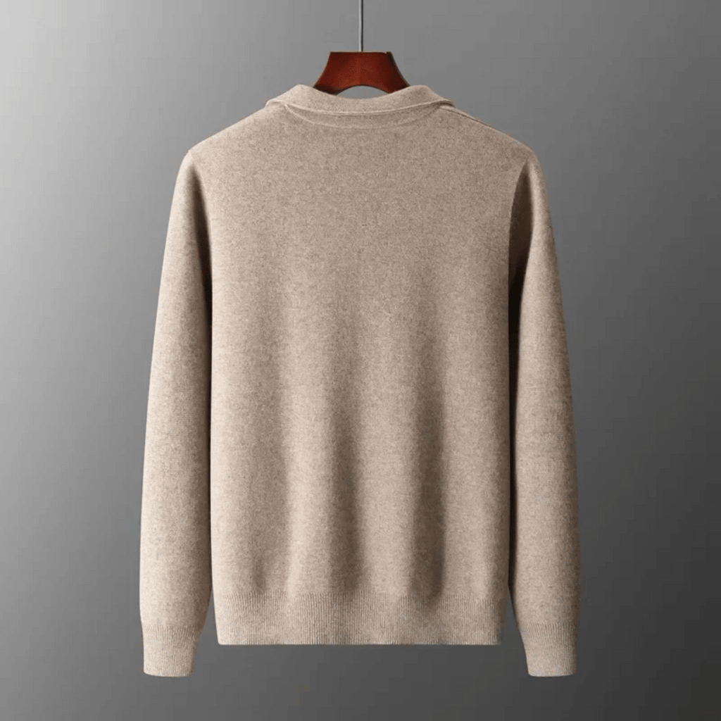 Emiliano Gebreide Wol Cardigan
