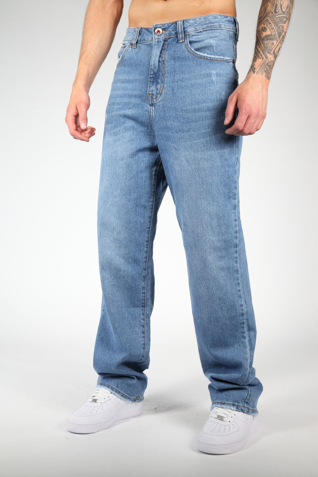 Baggy Jeans Blauw New York