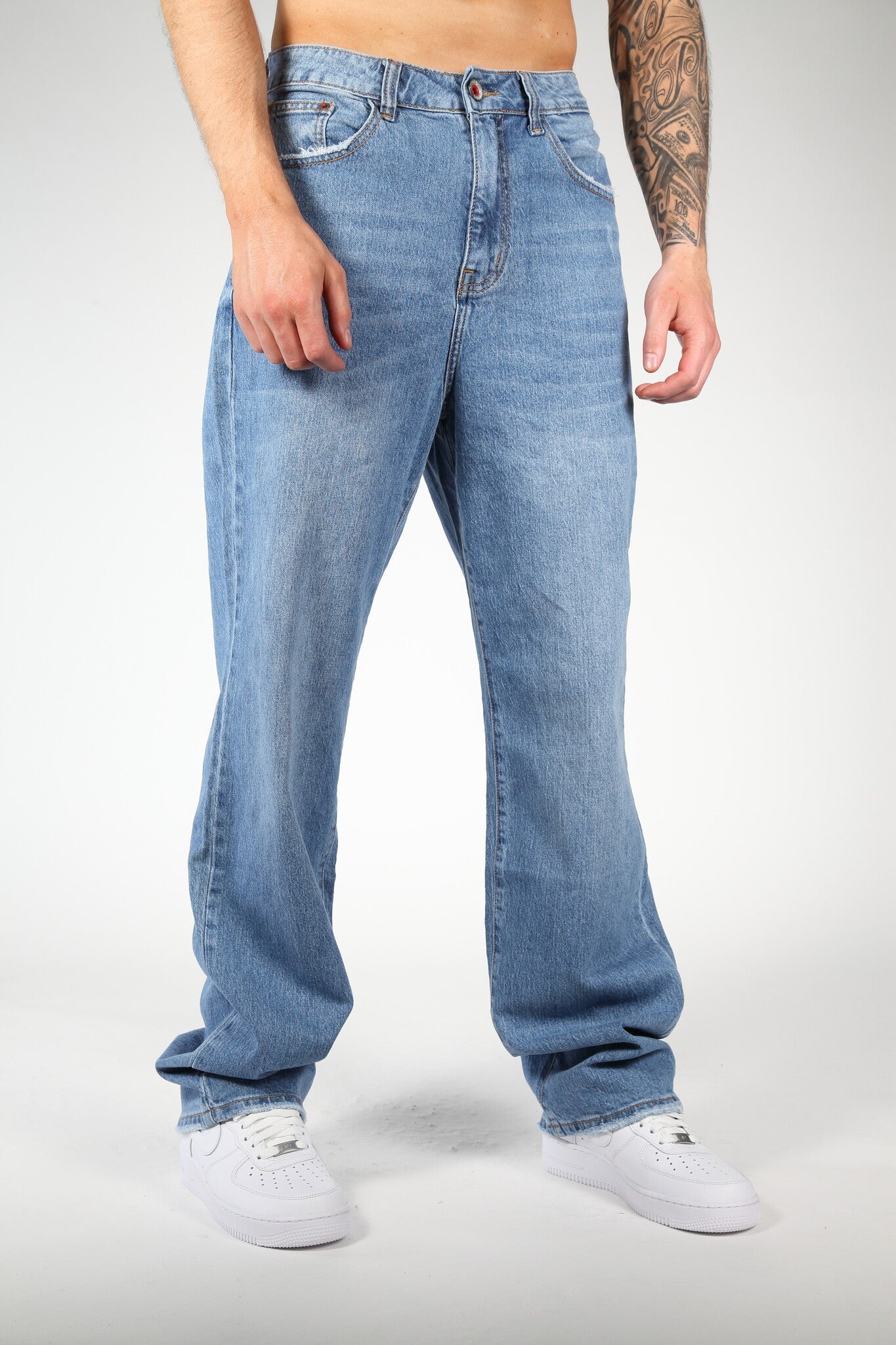 Baggy Jeans Blauw New York