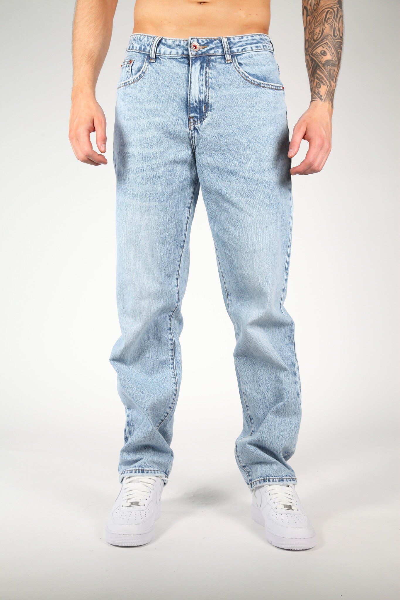 Baggy Jeans Licht Blauw New York
