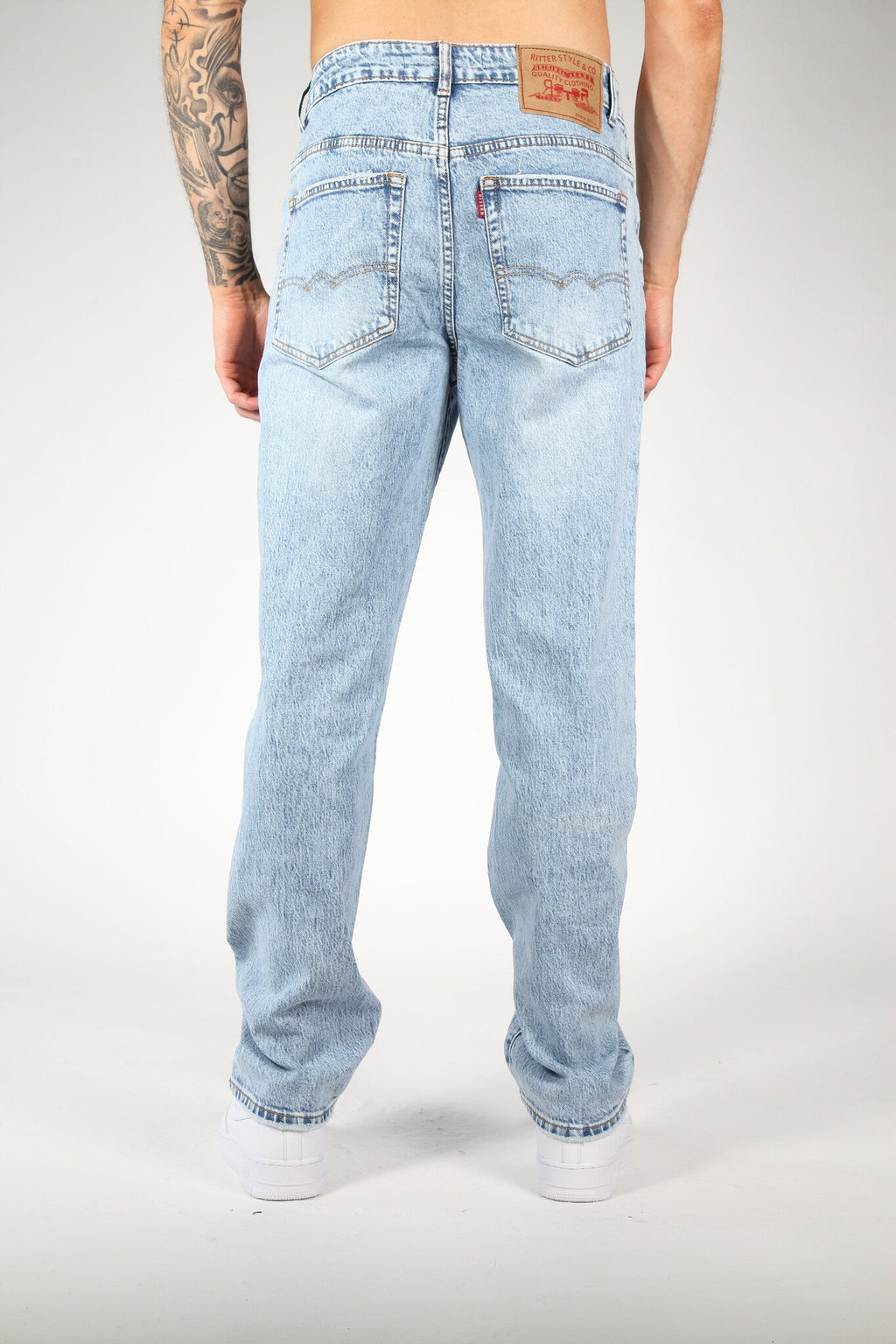 Baggy Jeans Licht Blauw New York