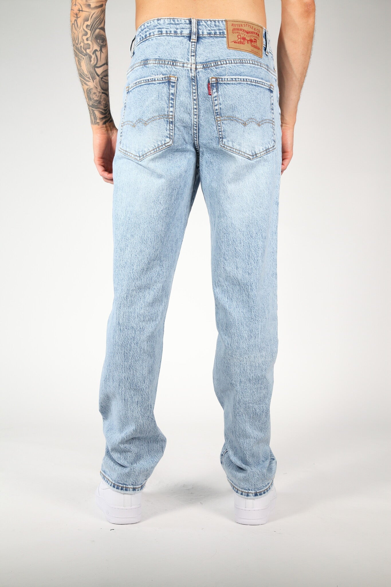 Baggy Jeans Licht Blauw New York