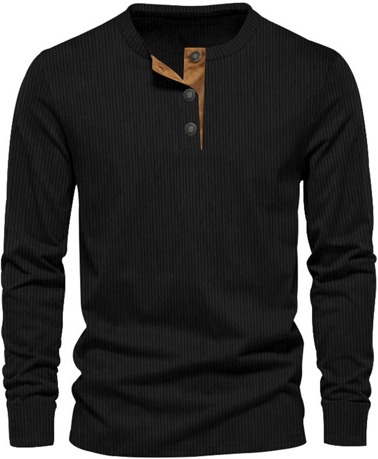 Heren Cord-shirt langemouw