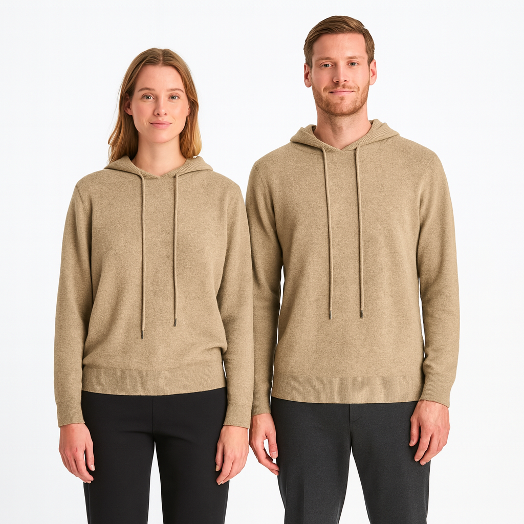 Unisex Hoodie Merino Wol