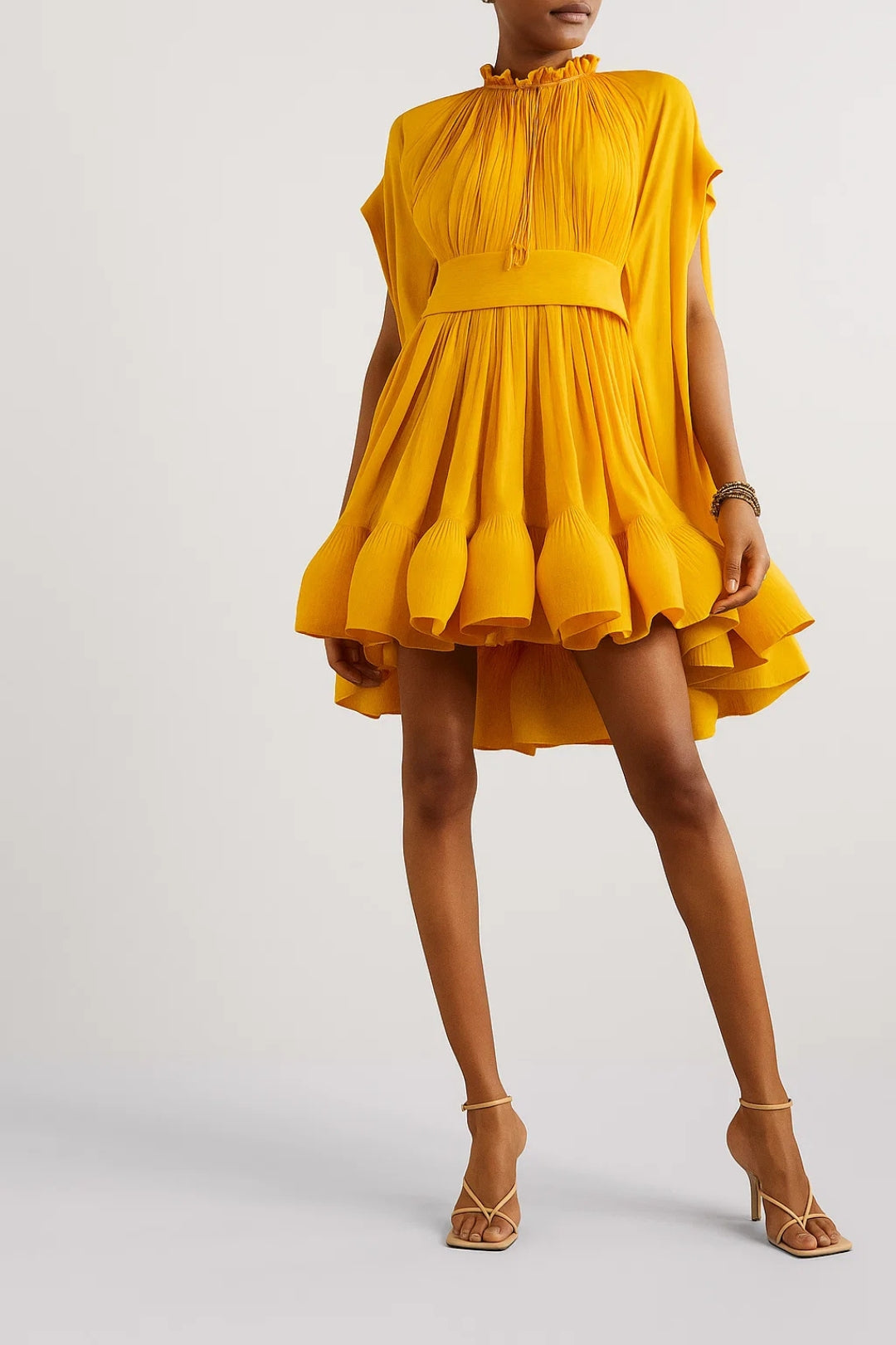 Kort geplisseerd jurkje