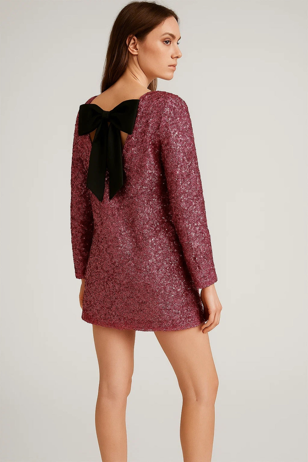 Elegant jurkje met strikdetail