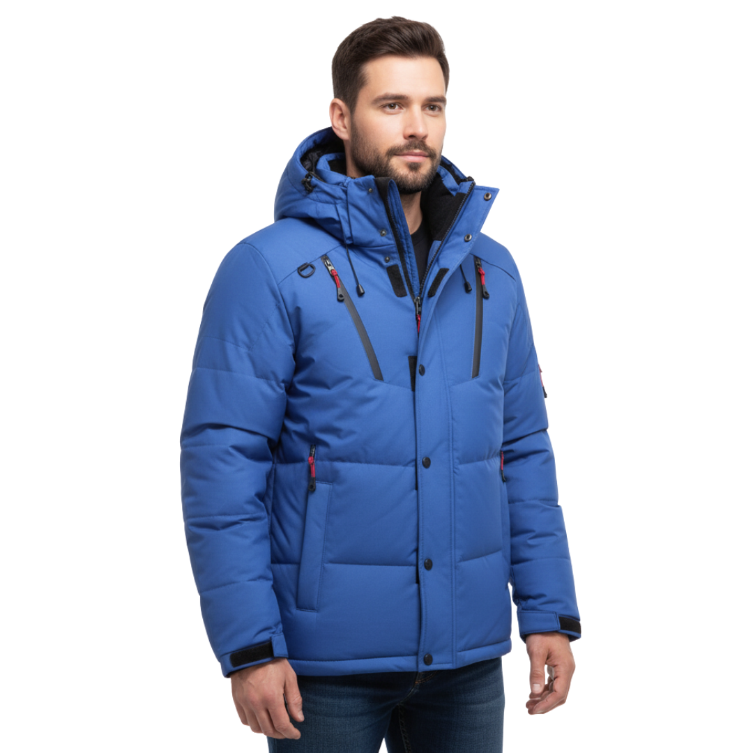 Heren donzen winterparka
