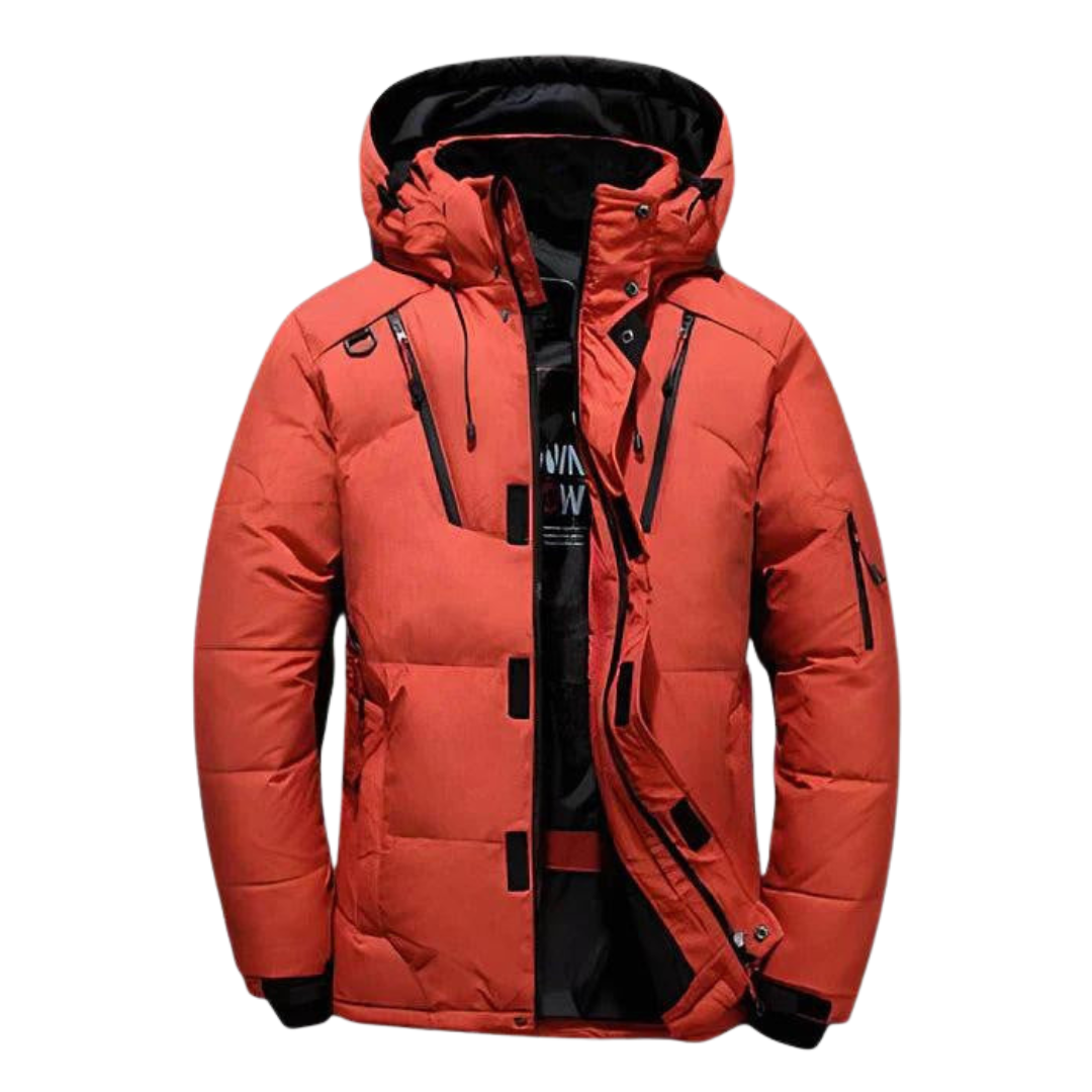 Heren donzen winterparka