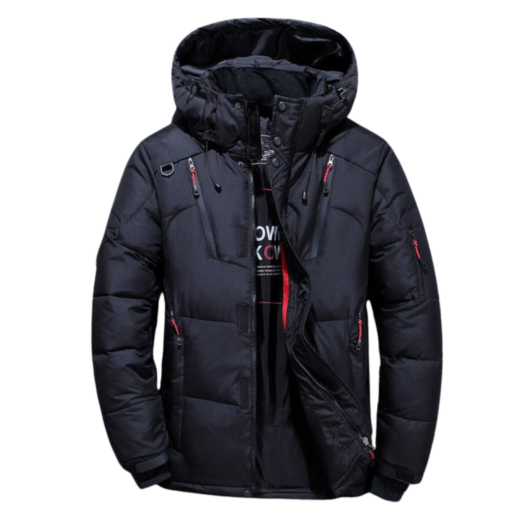 Heren donzen winterparka