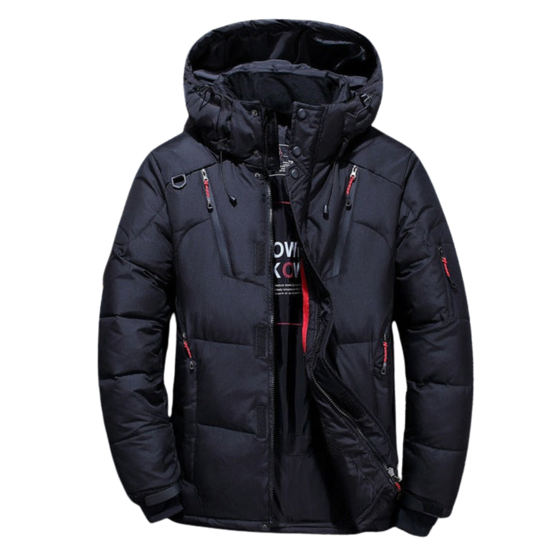 Heren donzen winterparka