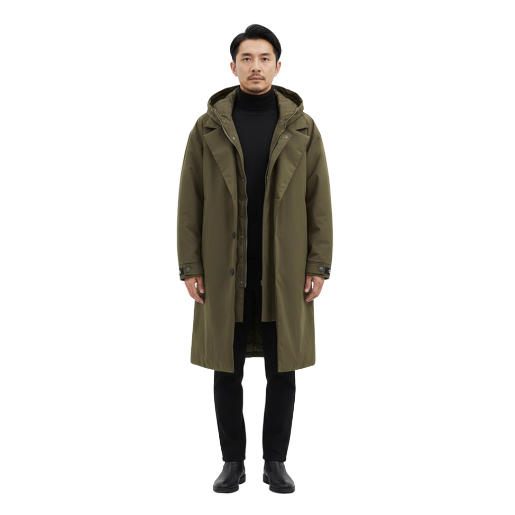 Heren Overcoat Jas