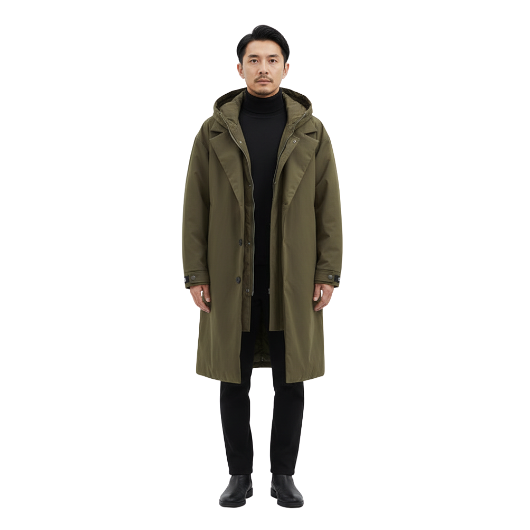Heren Overcoat Jas