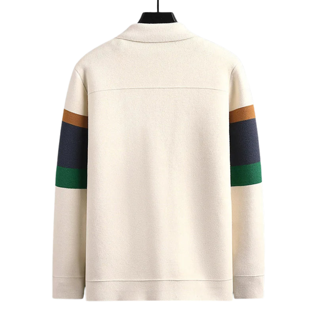 Heren Varsity Jas Gebreid