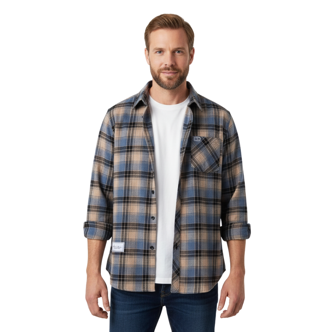 Jeremy Flanel Overhemd