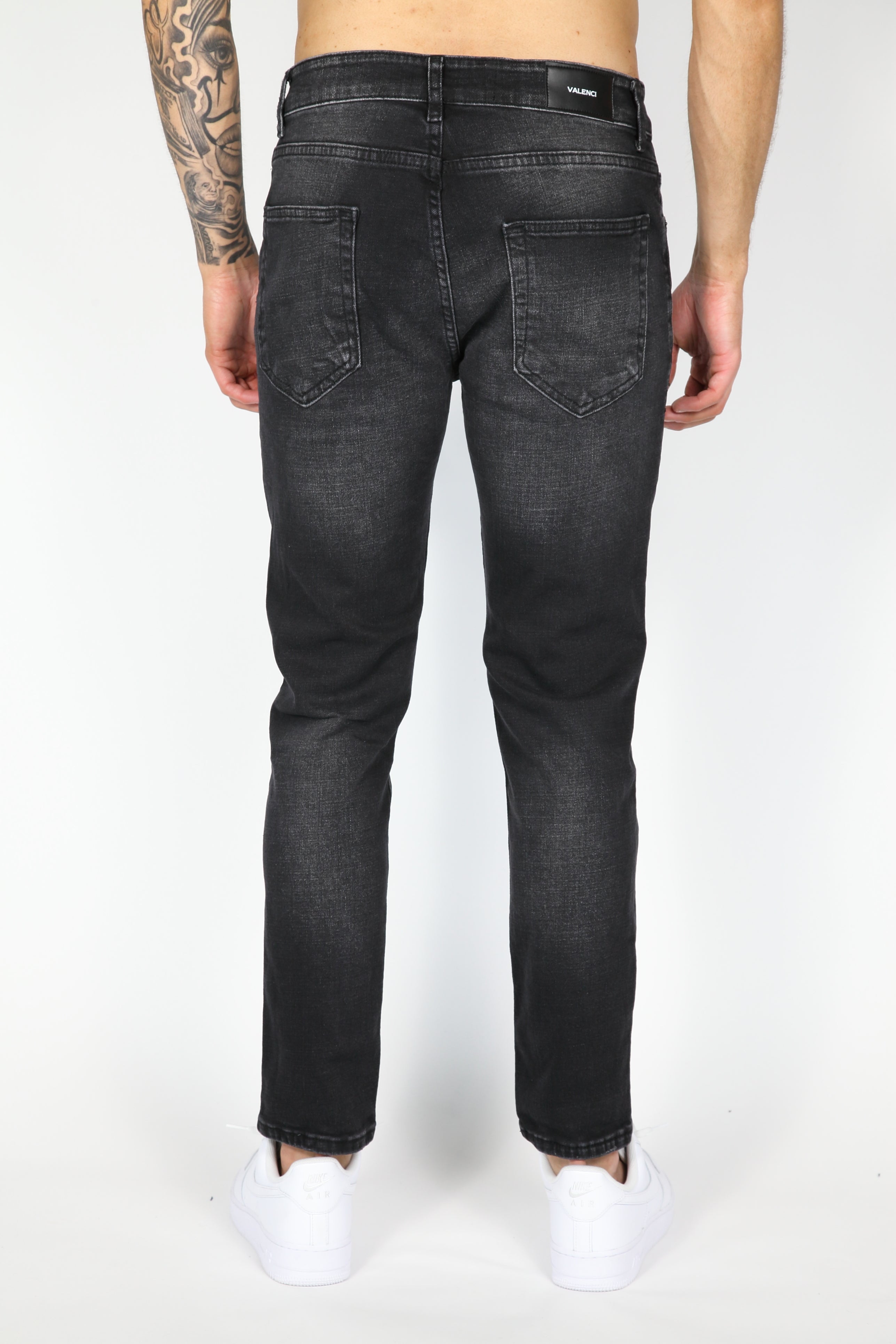 The Ripped Jeans Antraciet