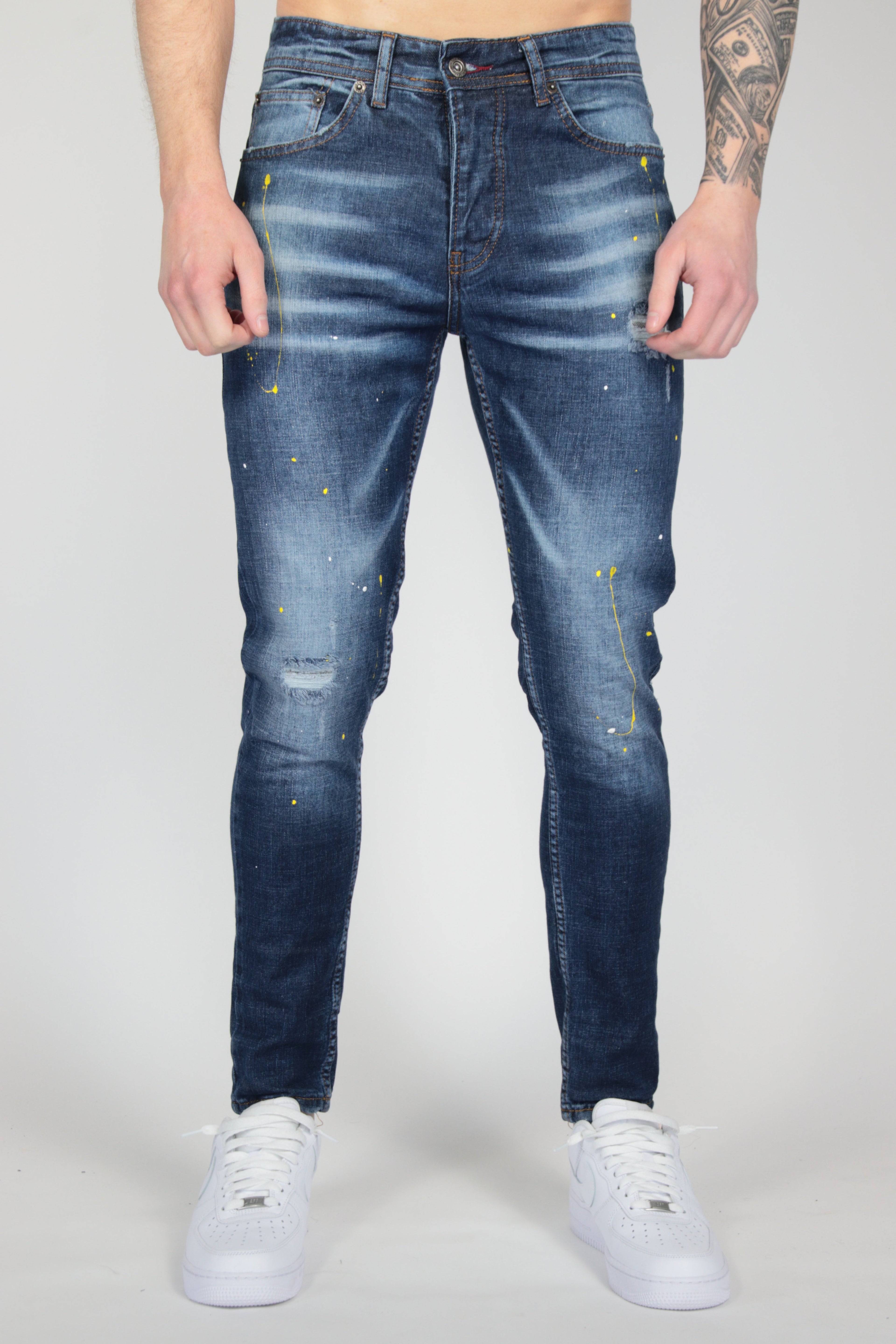 Jeans Artsy Splash Navy