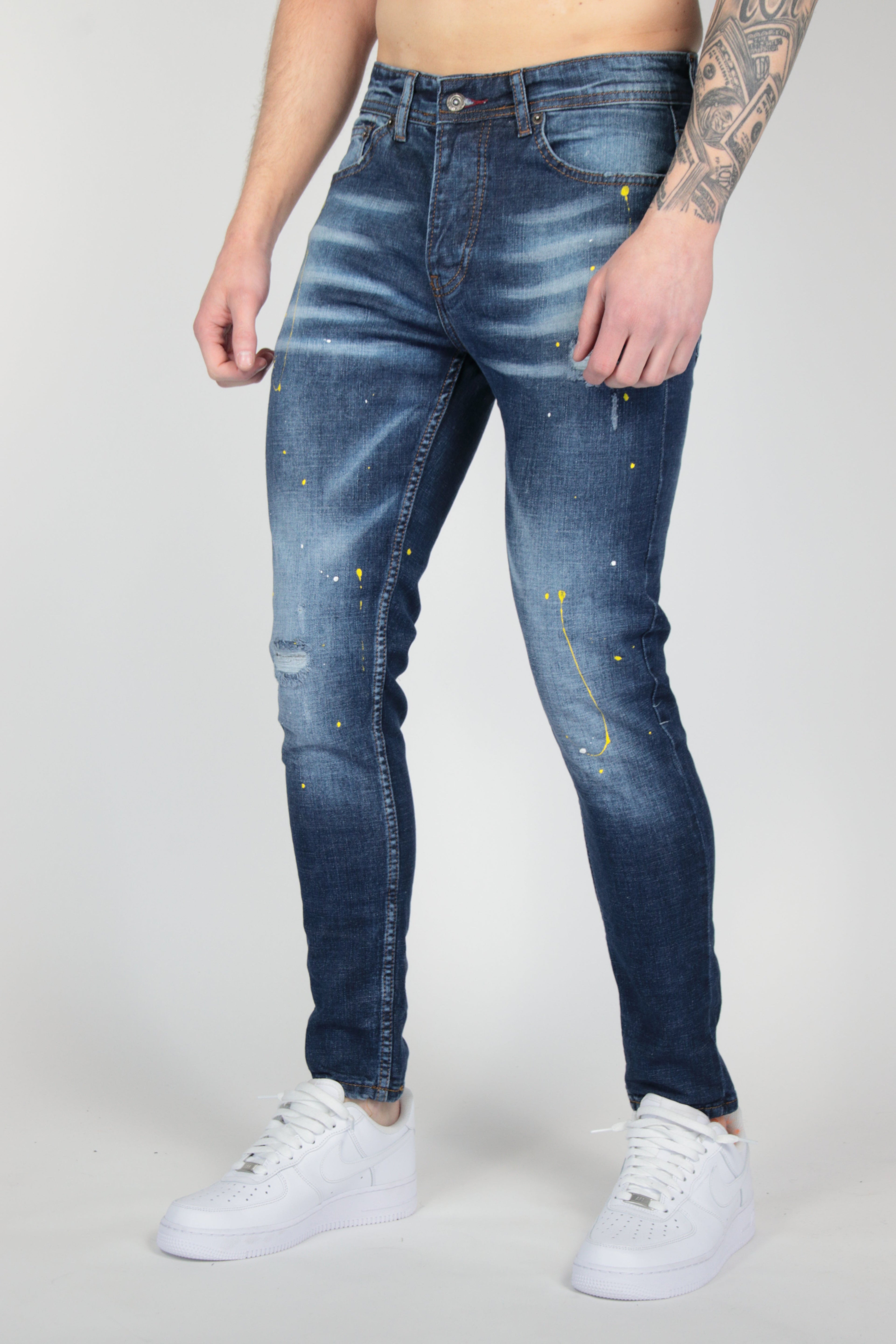 Jeans Artsy Splash Navy