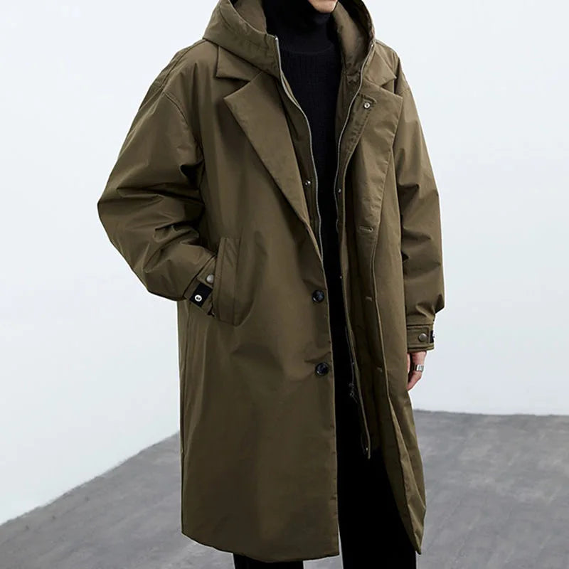 Heren Overcoat Jas