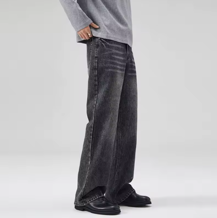 Stone washed broek, nieuw in de collectie!