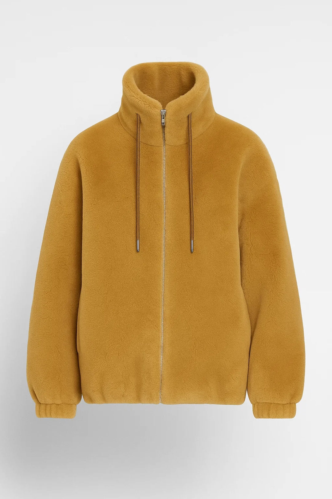 Zachte Damesjas | Hoge Kraag met Rits