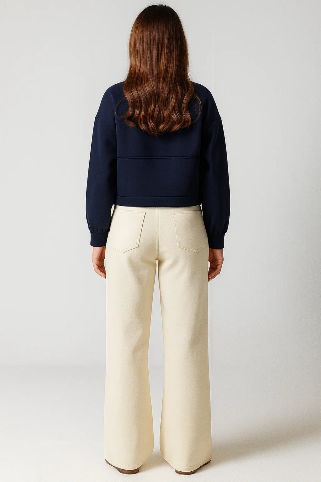 Damesjack met Opgestikte Zakken