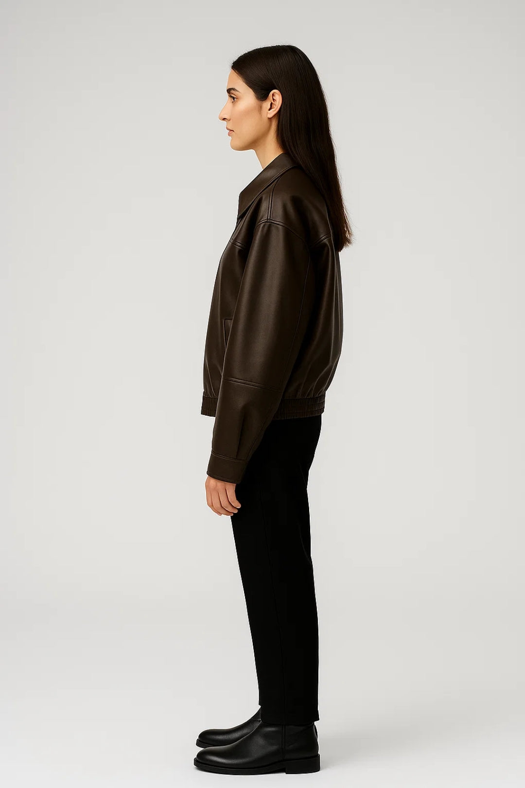 Damesjack met Ritssluiting en Elastische Zoom