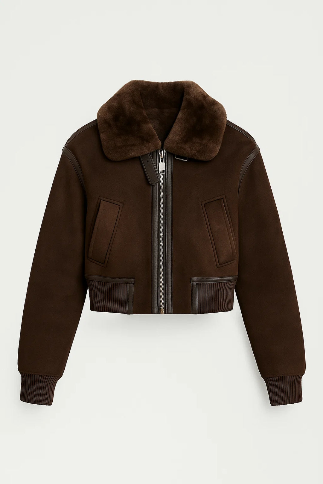 Korte Damesjas | Rechte Snit met Rits