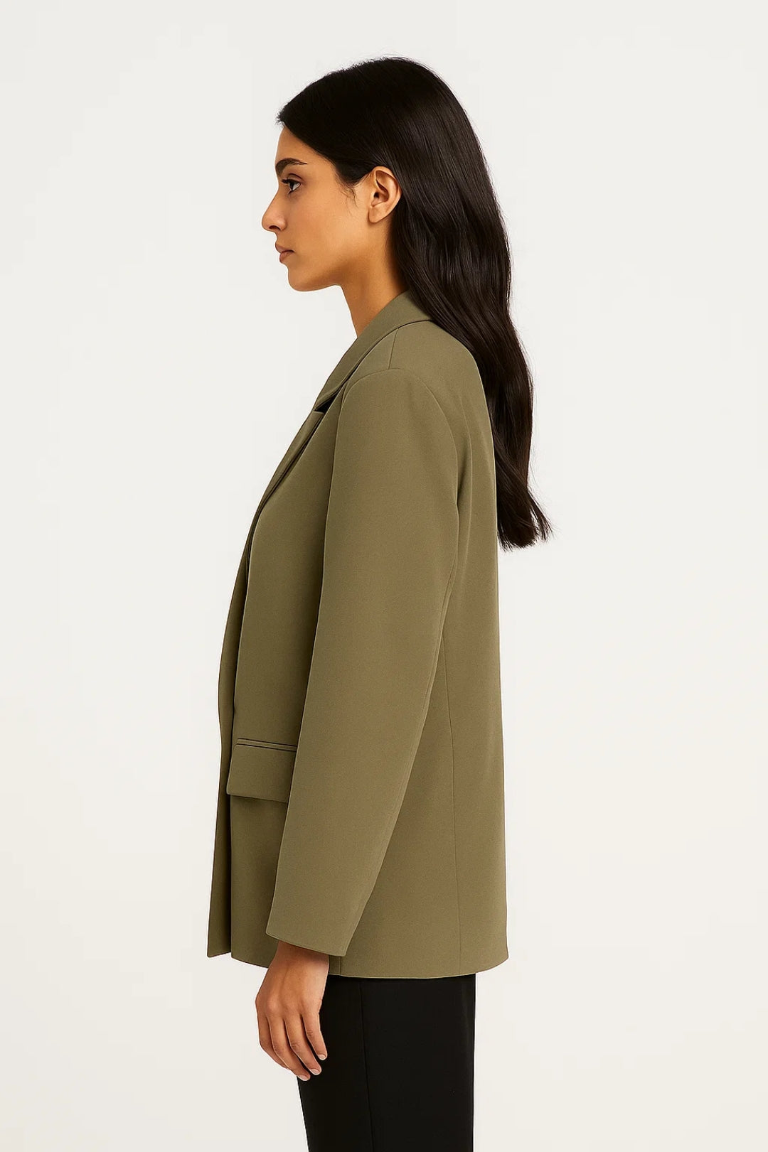 Elegante dubbelrijige blazer