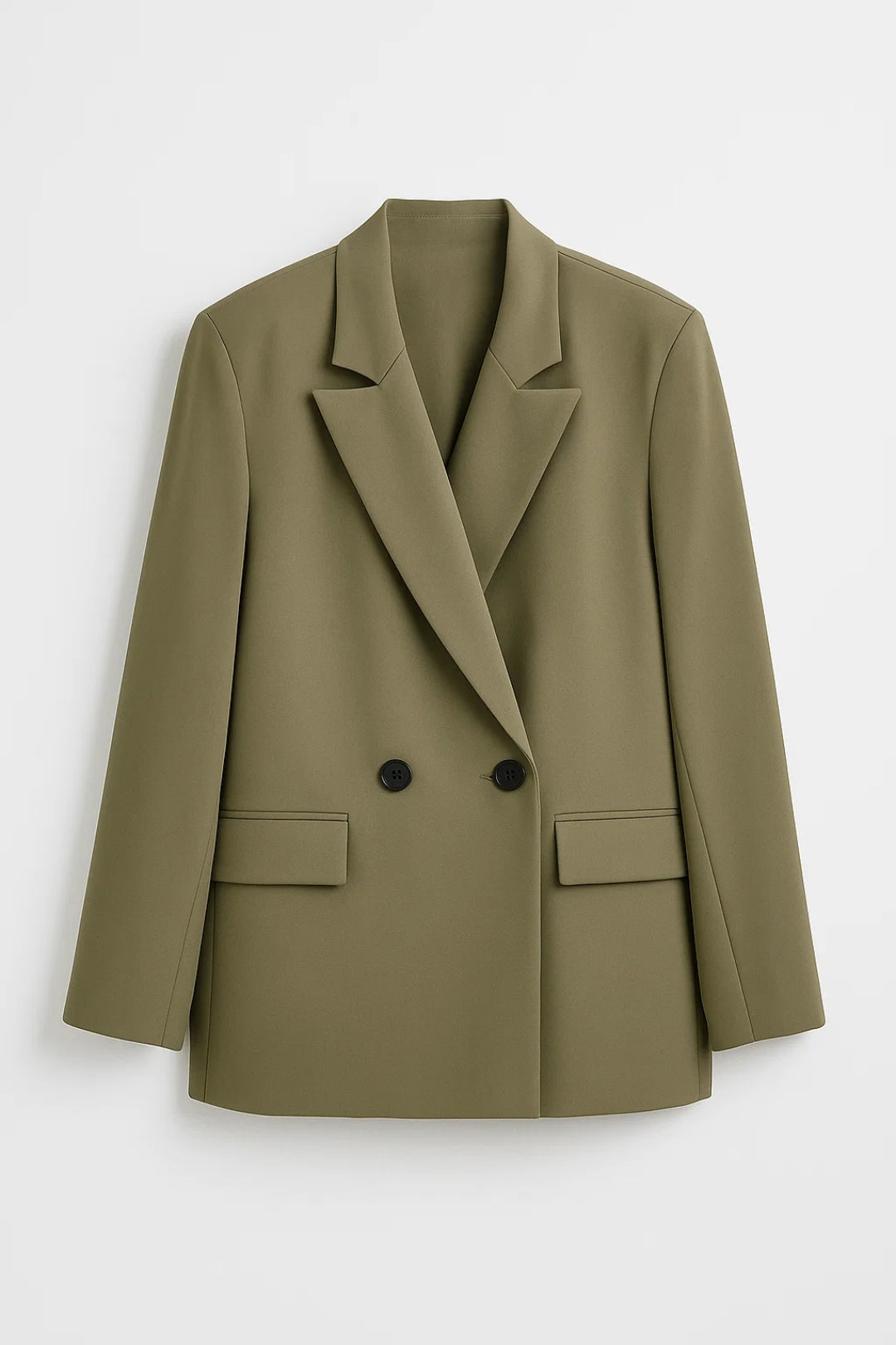 Elegante dubbelrijige blazer