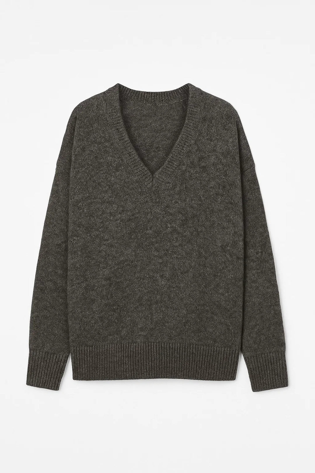 Gebreide Damestrui | V-Hals met Relaxte Pasvorm