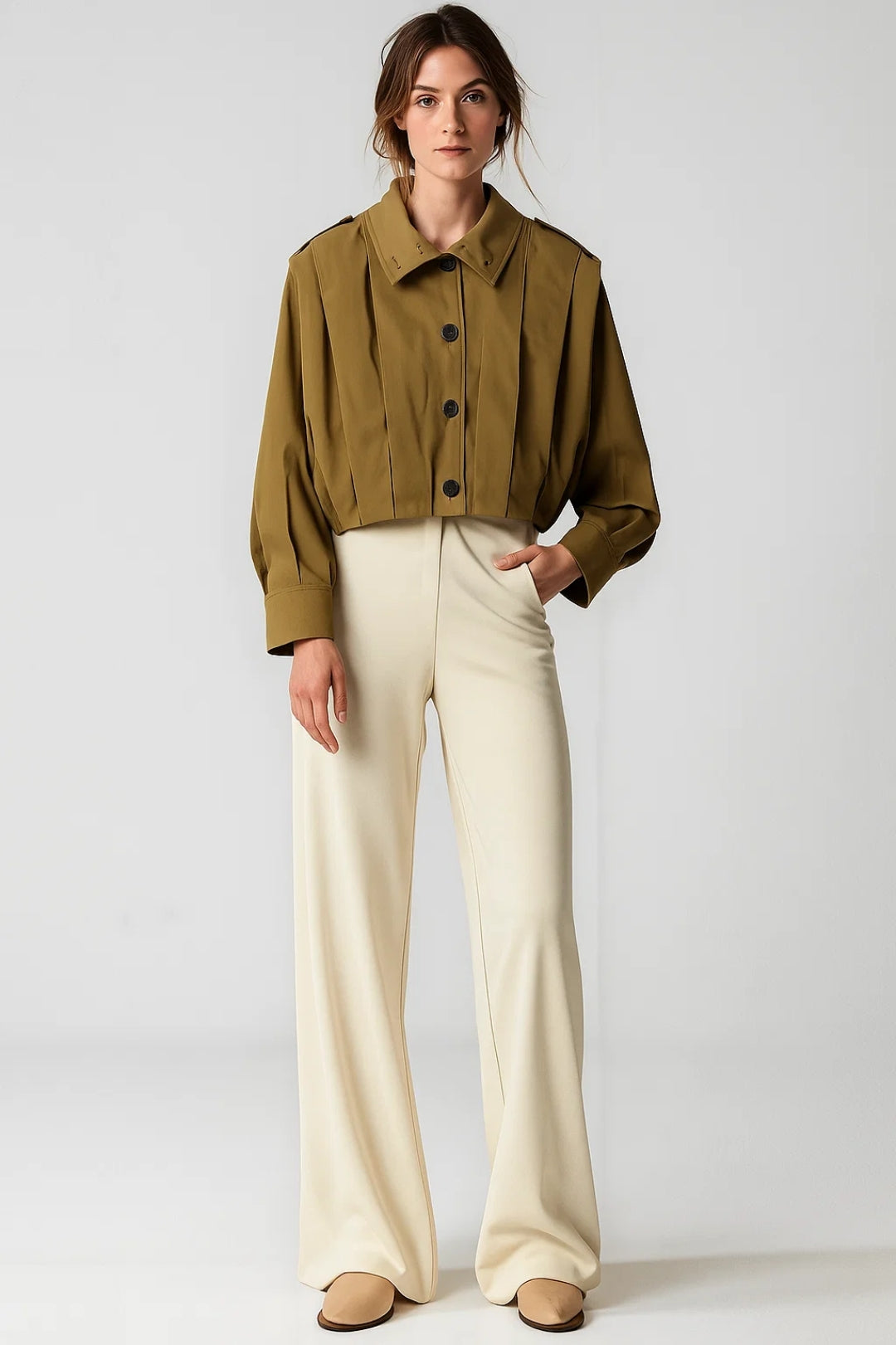 Damesjack met Knoopsluiting