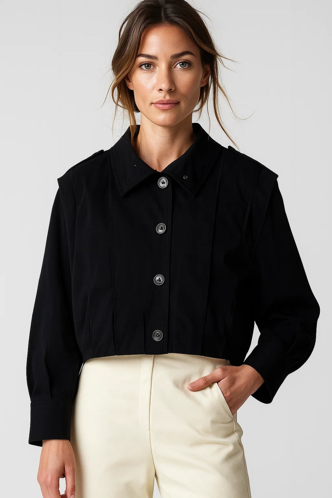 Damesjack met Knoopsluiting