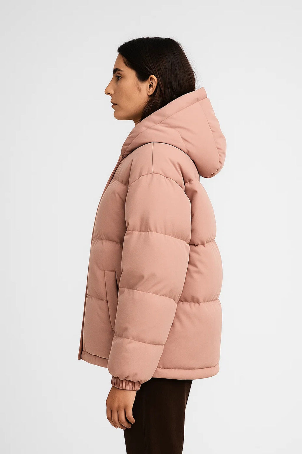 Dames Pufferjas met Capuchon