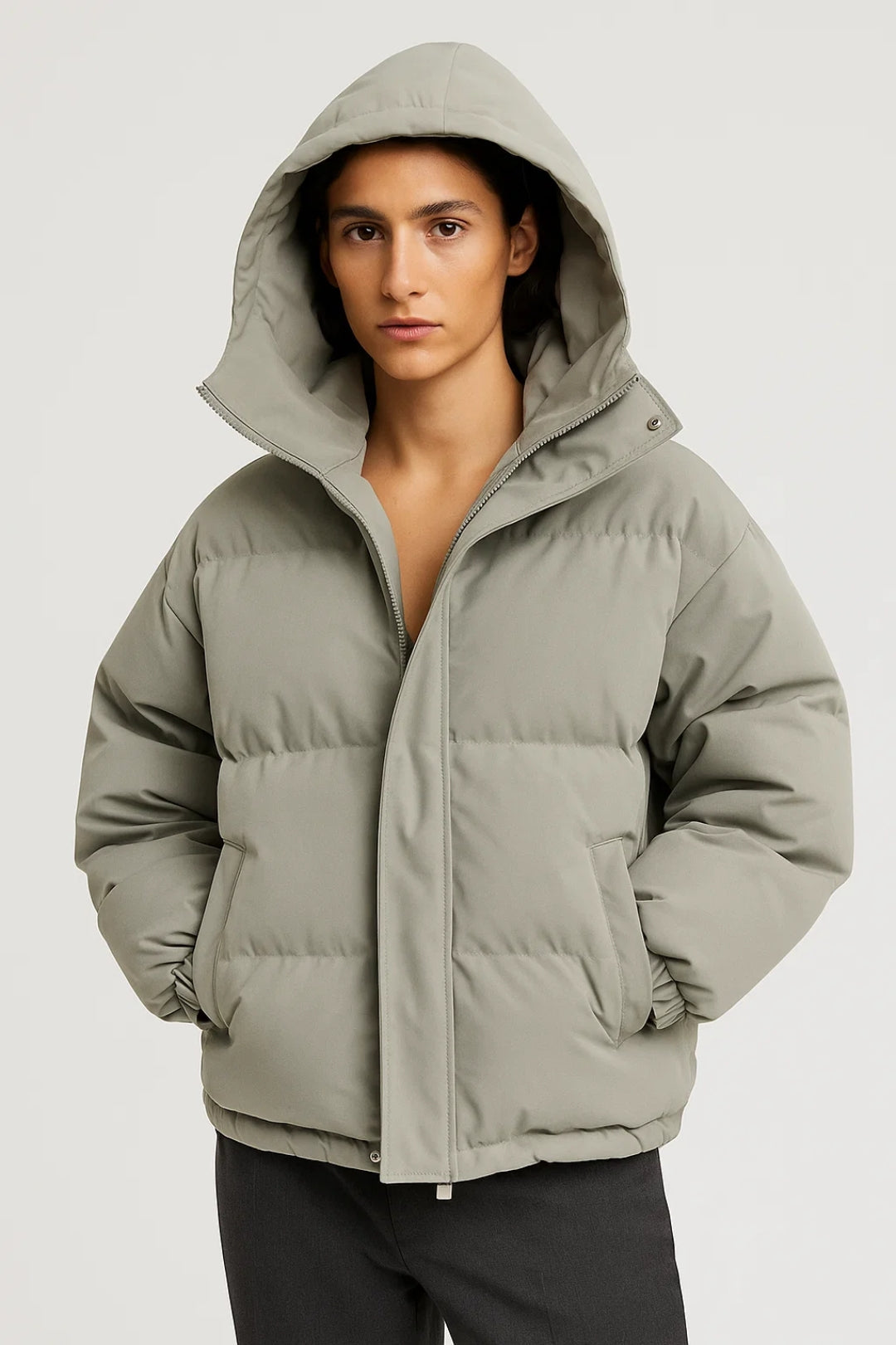 Dames Pufferjas met Capuchon