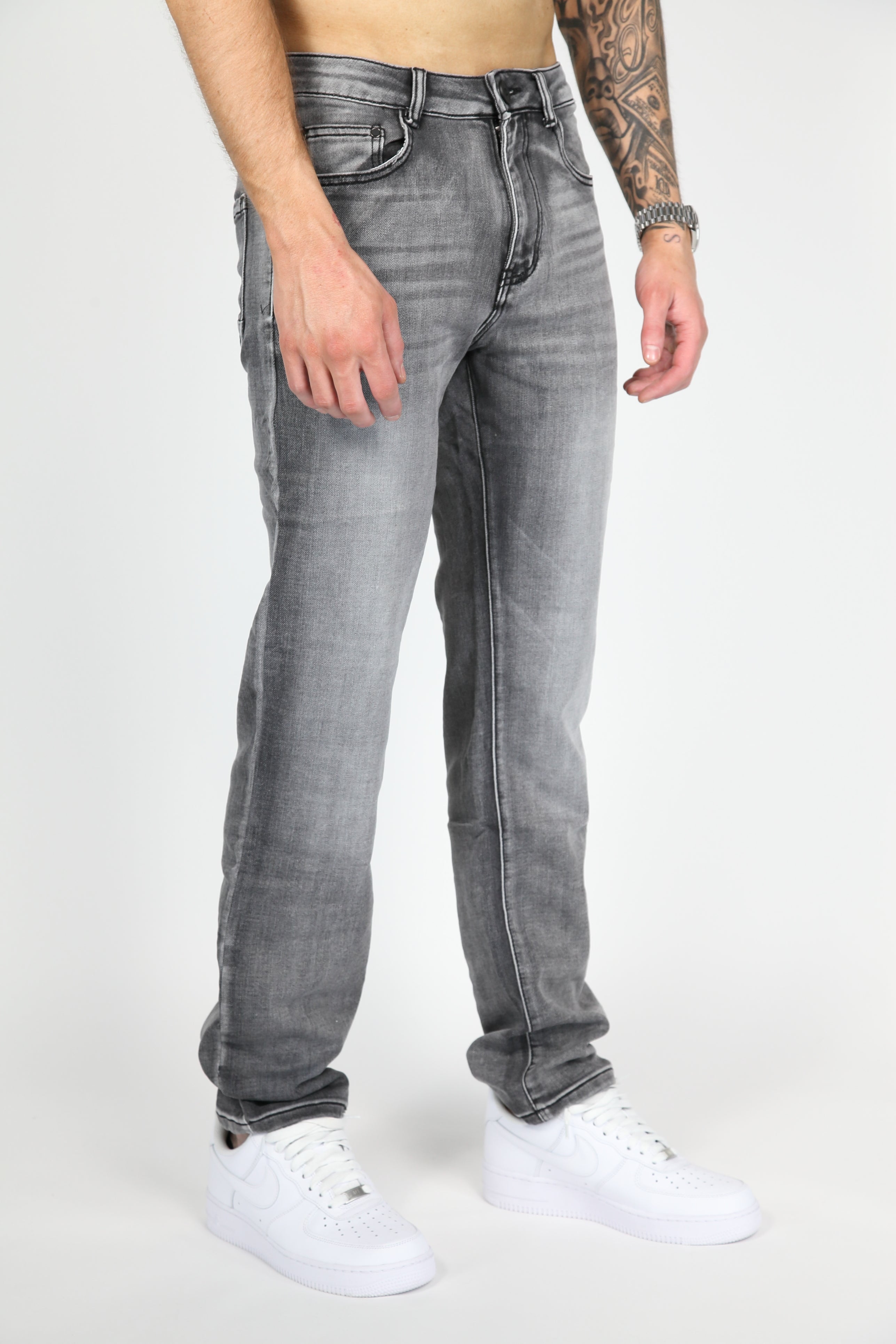 Valenci loose fit Jeans Grijs