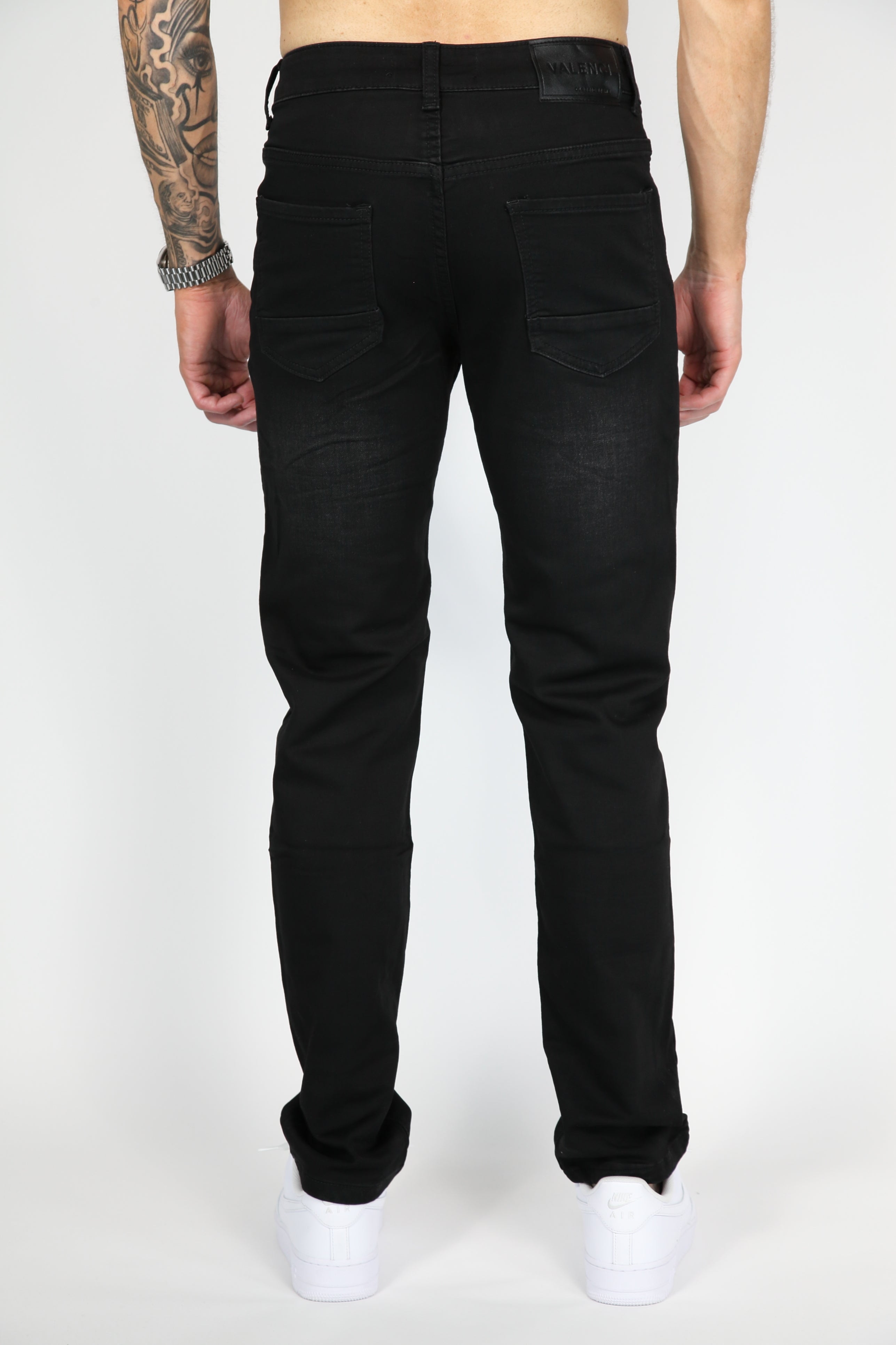 Valenci loose fit Jeans Zwart