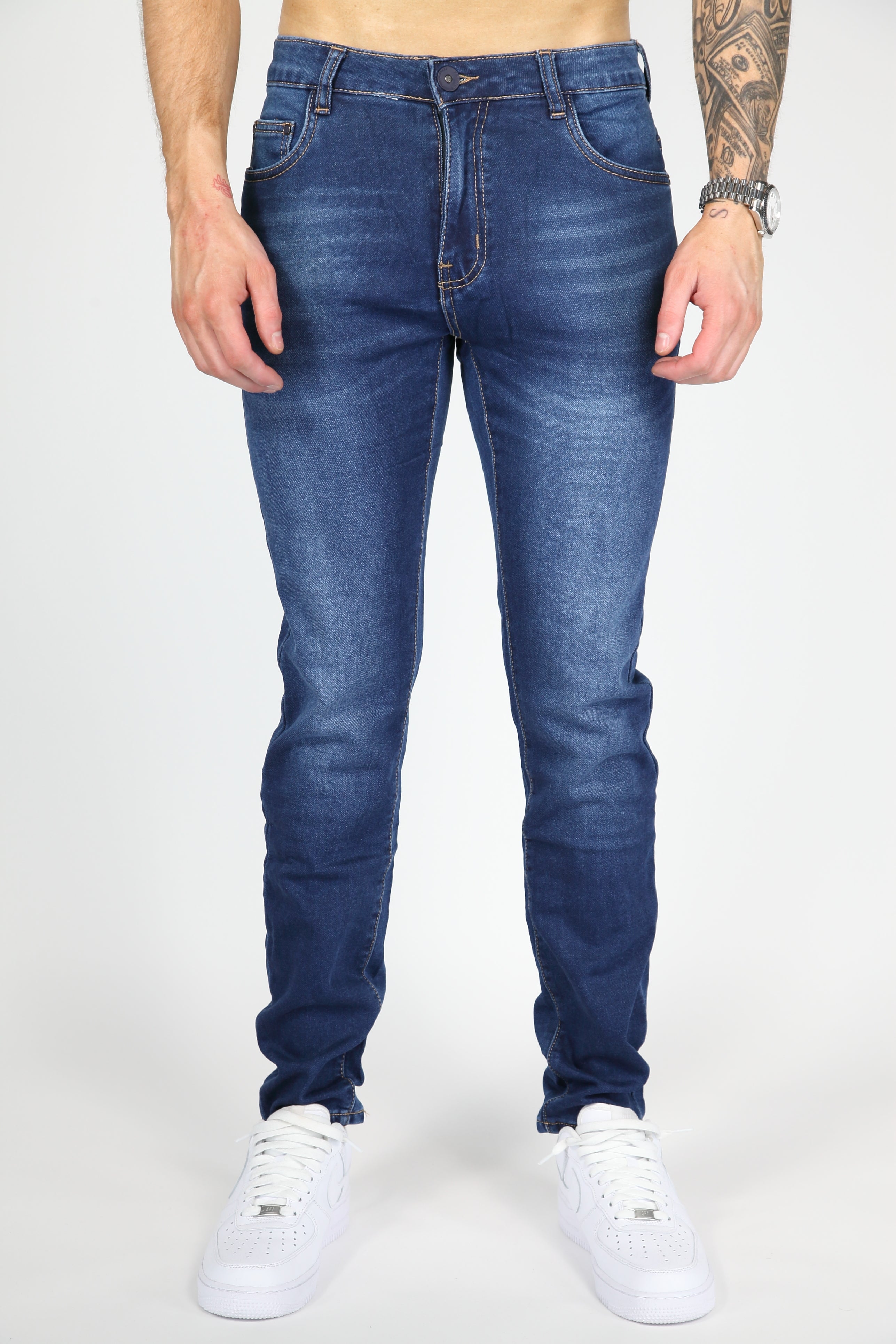 Valenci Slimfit Jeans Navy