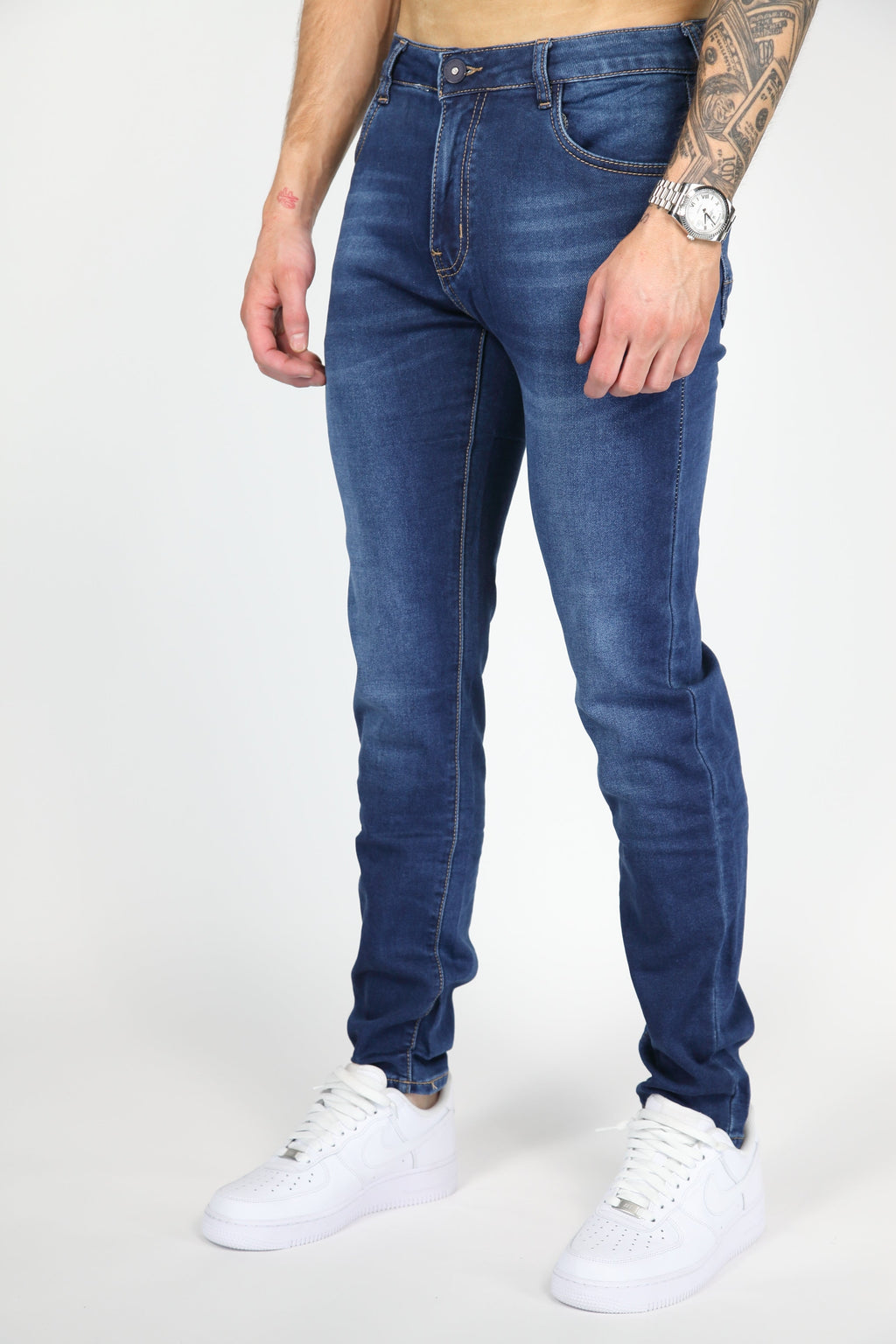 Valenci Slimfit Jeans Navy