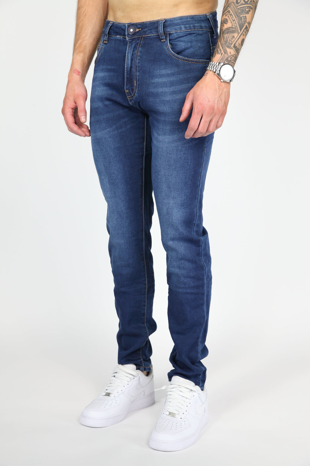 Valenci Slimfit Jeans Navy