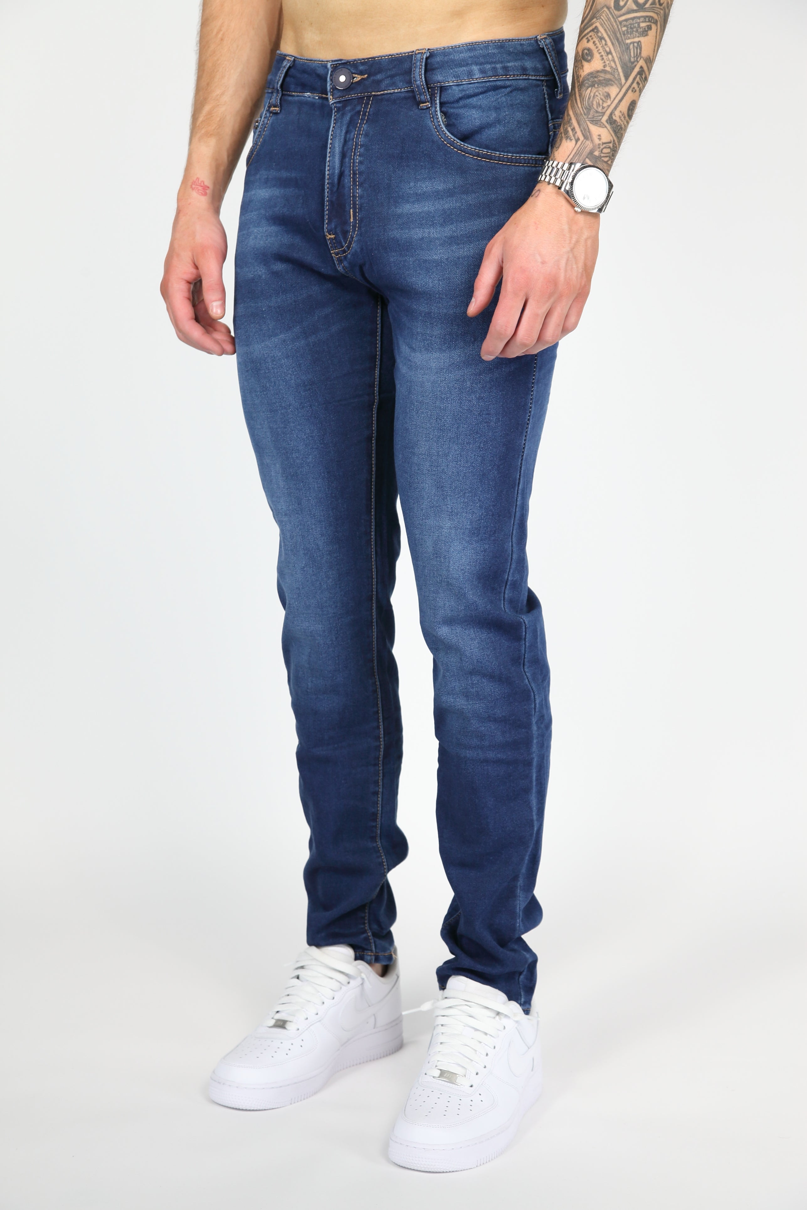 Valenci Slimfit Jeans Navy