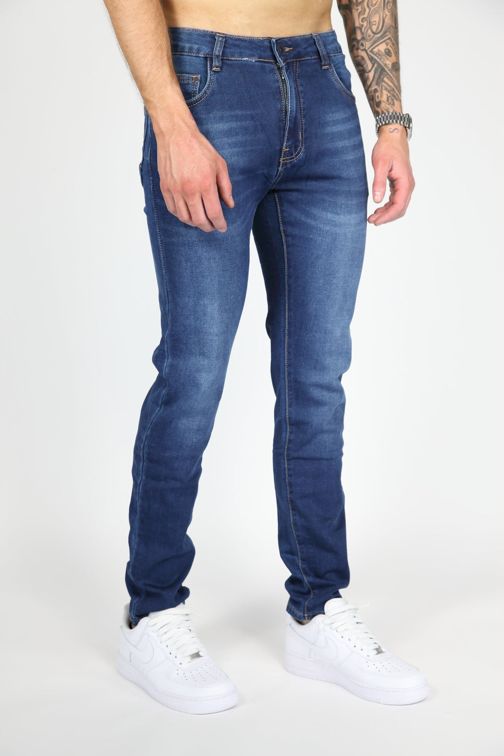 Valenci Slimfit Jeans Navy